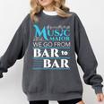 Music Major Student Pun Graduation Comfort Colors Sweatshirt Pepper