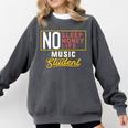 Music Major Student Shirt Graduation College Comfort Colors Sweatshirt Pepper