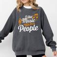 I Like Music More Than People Fan Introvert Comfort Colors Sweatshirt Pepper I Like Music More Than People Fan Introvert Comfort Colors Sweatshirt Pepper