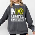 No Limits Cool Class Of 2019 Graduation Comfort Colors Sweatshirt Pepper