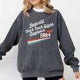 Nostalgia 90s Duck Goose Premium Tri-Blend Comfort Colors Sweatshirt Pepper