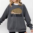 Not A Hugger Hedgehog Introvert Sarcasm Antisocial Comfort Colors Sweatshirt Pepper Not A Hugger Hedgehog Introvert Sarcasm Antisocial Comfort Colors Sweatshirt Pepper