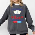 Nurse Tshirt Graduation Nursing School Birthday Comfort Colors Sweatshirt Pepper