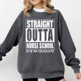Nurse School 2018 RN Graduation Nursing Graduate Shirt Comfort Colors Sweatshirt Pepper