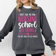 Nursing School Graduate Nurse Graduation Party Comfort Colors Sweatshirt Pepper