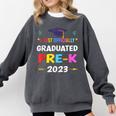 I Officially Graduated Pre-k Graduation Pre k Class 2023 Kid Comfort Colors Sweatshirt Pepper
