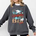 OK I Graduated Can I Go Back To Bed Now Graduation Comfort Colors Sweatshirt Pepper