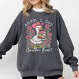 Oops I Got Another Book Goose Reading Humor Comfort Colors Sweatshirt Pepper