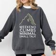 Outdoor Introvert Vibes Weekend Climber Comfort Colors Sweatshirt Pepper Outdoor Introvert Vibes Weekend Climber Comfort Colors Sweatshirt Pepper