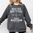 Paramedic School Graduation TShirt For Paramedic Busted Comfort Colors Sweatshirt Pepper