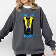 PhD Hood Graduation Shirt Doctorate Degree Doctoral Comfort Colors Sweatshirt Pepper