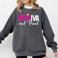 PhDiva Graduation Doctorate Student Graduate Comfort Colors Sweatshirt Pepper