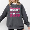 Pink Respiratory Therapist Class Of 2018 Graduation T Shirt Comfort Colors Sweatshirt Pepper