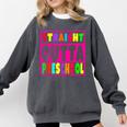 Pink STRAIGHT OUTTA Preschool PRE-K Graduation Comfort Colors Sweatshirt Pepper