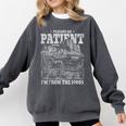 Please Be Patient With Me I'm From The 1900s Aging Humor Comfort Colors Sweatshirt Pepper