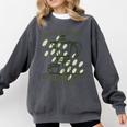 Please Be Patient With Me I'm From The 1900s Coffee Comfort Colors Sweatshirt Pepper