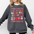 Please Be Patient With Me I'm From The 1900s Cute Boho Mom Comfort Colors Sweatshirt Pepper