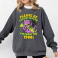 Please Be Patient I'm From The 1900s Dragon Men Women Premium Tri-Blend Comfort Colors Sweatshirt Pepper