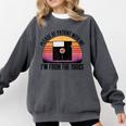 Please Be Patient With Me I'm From The 1900s Floppy Disk Comfort Colors Sweatshirt Pepper