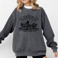 Please Be Patient With Me I'm From The 1900s For Men Women Premium Tri-Blend Comfort Colors Sweatshirt Pepper