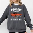Please Be Patient With Me I'm From The 1900s Old School Comfort Colors Sweatshirt Pepper