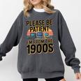 Please Be Patient I'm From The 1900s Retro Computer Premium Comfort Colors Sweatshirt Pepper