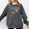Please Be Patient With Me I'm From The 1900s Retro Tee Comfort Colors Sweatshirt Pepper