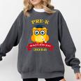 Pre-K Graduation 2018 Cute Owl Comfort Colors Sweatshirt Pepper