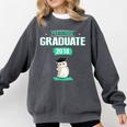 Pre K Graduation Shirt Cute Graduate 2018 Wise Owl Comfort Colors Sweatshirt Pepper