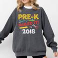 Pre-K Nailed It Class Of 2018 Graduation Comfort Colors Sweatshirt Pepper