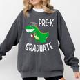 Preschool Graduation Preschooler Dinosaur Pre-K Dino Kids Comfort Colors Sweatshirt Pepper
