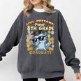 Proud 8th Grade Graduate Axolotl Graduation Eighth Comfort Colors Sweatshirt Pepper