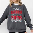 Proud Babbo Of a Class Of 2026 Graduate For Graduation Comfort Colors Sweatshirt Pepper