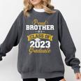 Proud Brother Of a Class Of 2023 Graduate Senior Graduation Comfort Colors Sweatshirt Pepper