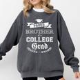 Proud Brother Of a College Grad 2019 Family Graduation Shirt Comfort Colors Sweatshirt Pepper