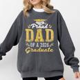 Proud DAD Of a 2026 Graduate Class Senior Graduation Comfort Colors Sweatshirt Pepper