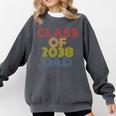 Proud Dad Of A Class Of 2038 Graduate Senior Graduation Comfort Colors Sweatshirt Pepper