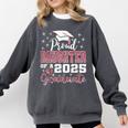 Proud Daughter Of 2025 College Graduate Family Graduation Comfort Colors Sweatshirt Pepper