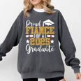 Proud Fiance Of A 2025 Graduate Fiance Graduation 2025 Senio Comfort Colors Sweatshirt Pepper