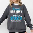 Proud Grammy Class Of 2023 PHD Graduate Doctorate Graduation Comfort Colors Sweatshirt Pepper