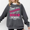 Proud Grandma Of a 2018 Senior Tshirt Graduation Comfort Colors Sweatshirt Pepper
