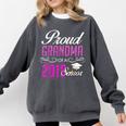Proud GRANDMA Of A Class 2019 Senior Graduation Comfort Colors Sweatshirt Pepper