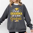 Proud Grandma Of A Class Of 2026 Graduate Senior Graduation Comfort Colors Sweatshirt Pepper