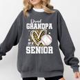 Proud Grandpa Of A 2026 Senior Baseball Graduation Leopard Comfort Colors Sweatshirt Pepper Proud Grandpa Of A 2026 Senior Baseball Graduation Leopard Comfort Colors Sweatshirt Pepper