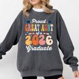 Proud Great Aunt Of a Class Of 2026 Graduate Graduation Comfort Colors Sweatshirt Pepper