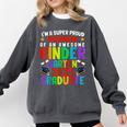 Proud MAWMAW Of Awesome Kindergarten Pre-K Graduation 2025 Comfort Colors Sweatshirt Pepper