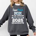 Proud MOM Of A 8th Grade Graduate 2025 Elementary Graduation Comfort Colors Sweatshirt Pepper