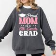 Proud Mom Of An Awesome 8th Grade Graduate 2026 Graduation Comfort Colors Sweatshirt Pepper