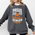 Proud Mom Of Basketball Senior 2026 Graduation Comfort Colors Sweatshirt Pepper