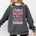 Proud Mom Of A Class 2019 Senior T Shirt Graduation Comfort Colors Sweatshirt Pepper